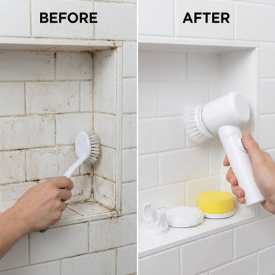 5-in-1 Electric Cleaning Brush | Cordless Household Scrubber