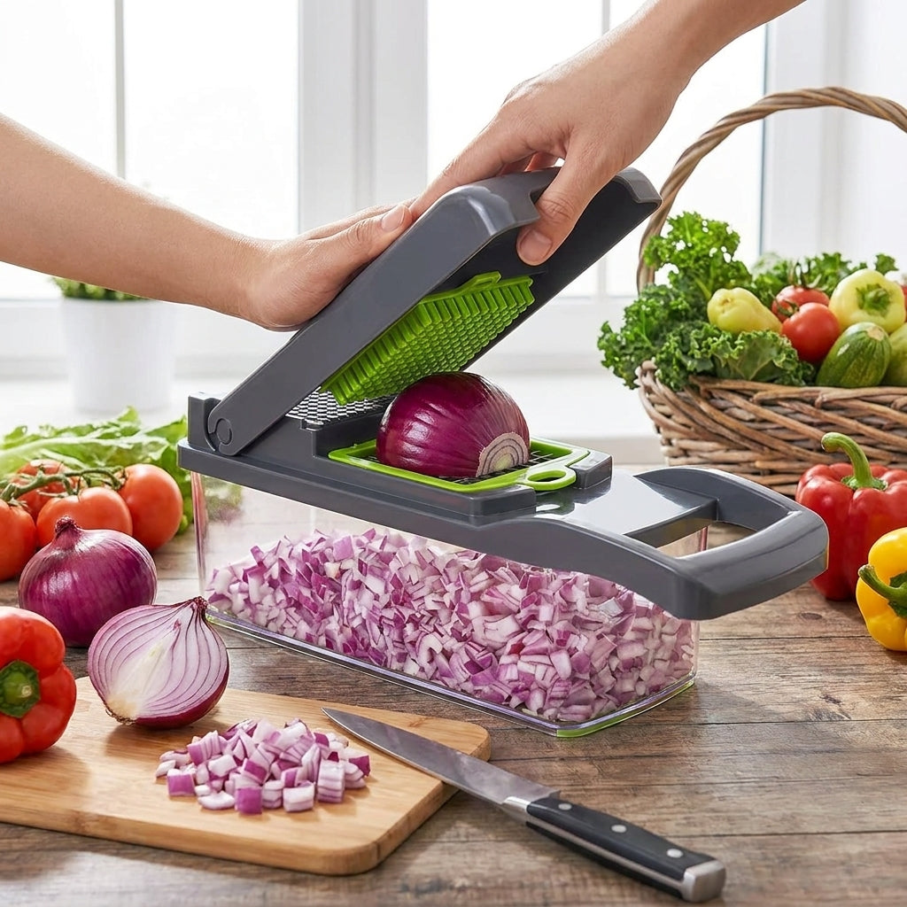 Vegetable Cutter, Chopper & Slicer | Kitchen Prep Tool