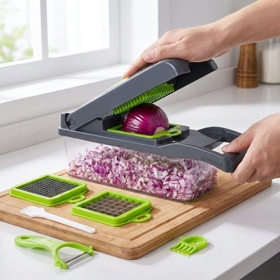 Vegetable Cutter, Chopper & Slicer | Kitchen Prep Tool