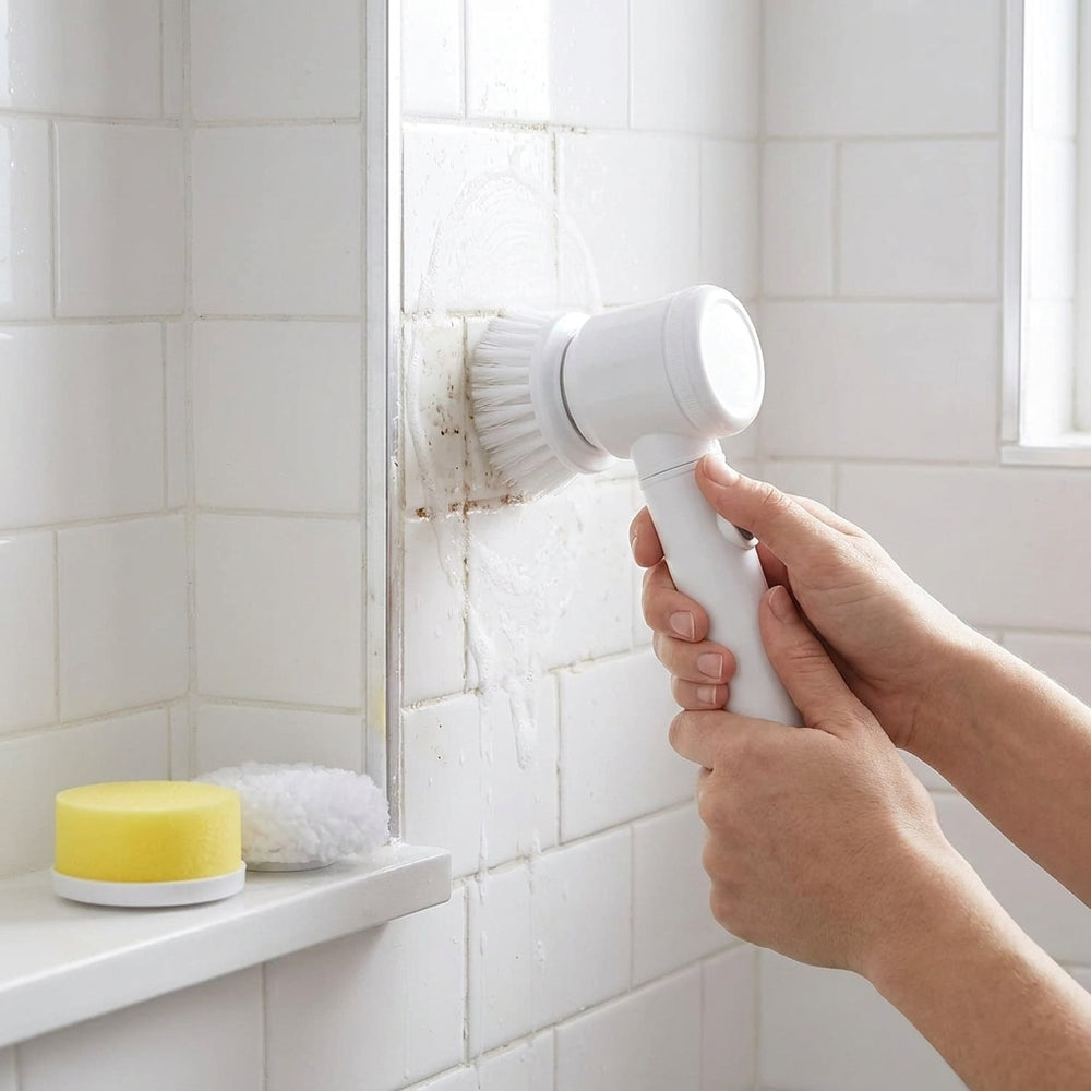 5-in-1 Electric Cleaning Brush | Cordless Household Scrubber