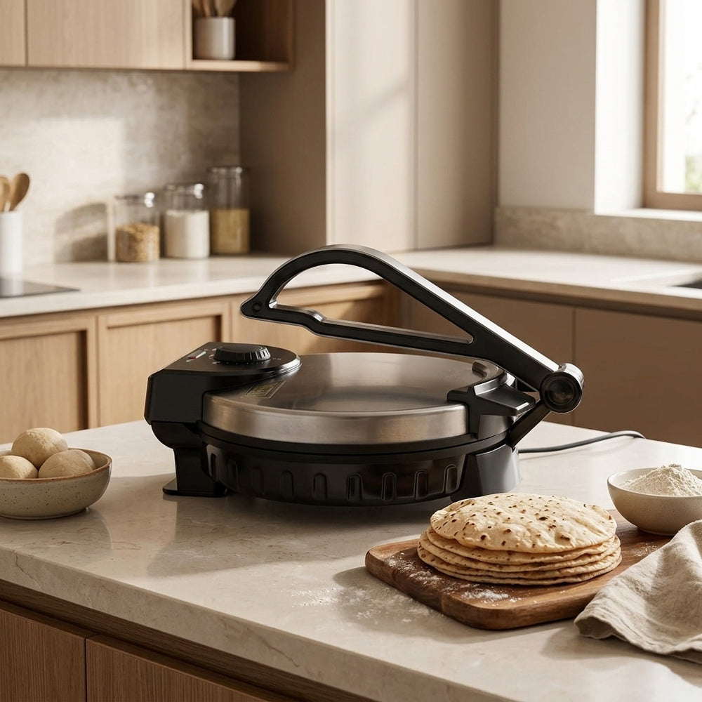 LAC Laichy Electric Roti Maker 1800W – 10-Inch Non-Stick Plate