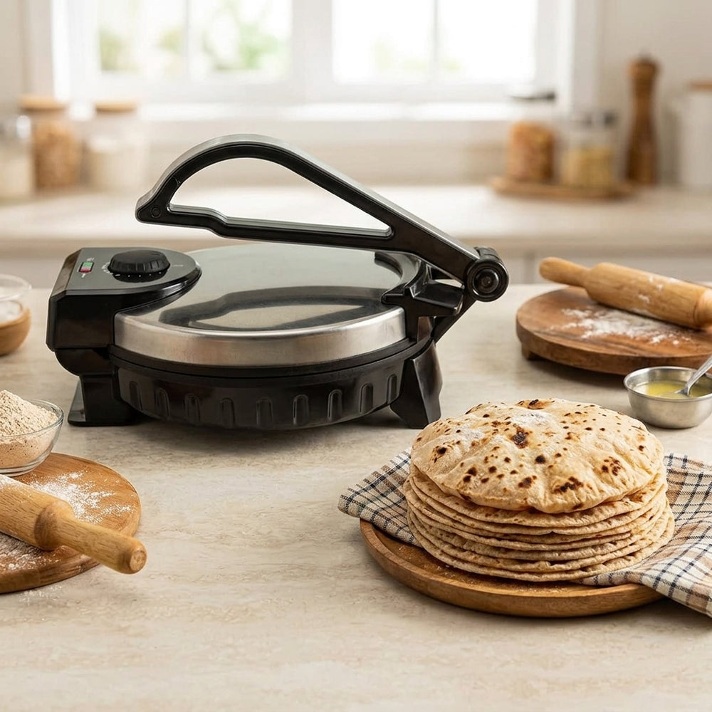 LAC Laichy Electric Roti Maker 1800W – 10-Inch Non-Stick Plate
