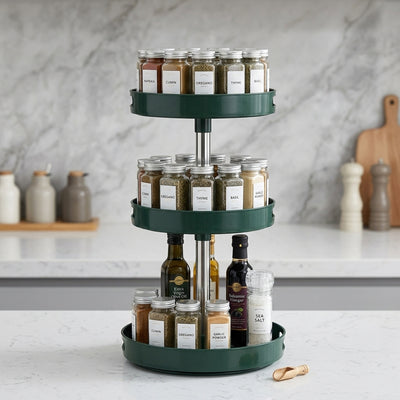Pantry Cabinet Organizer | Multi-Tier Kitchen Storage Rack